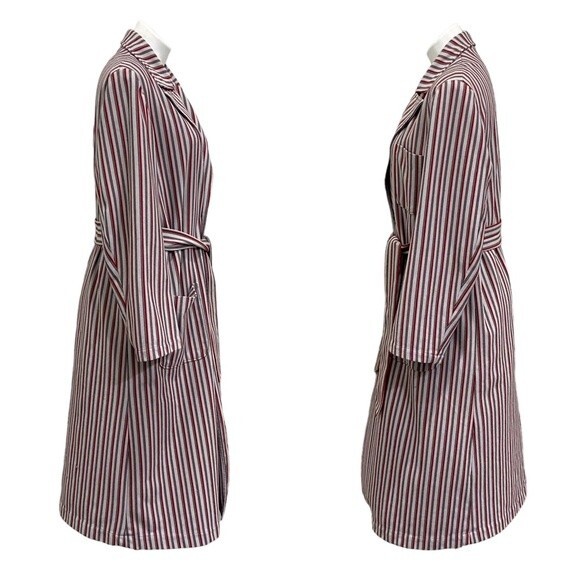 VINTAGE Handmade Granny Robe Midi Sweater Jacket - S/M - knit - Grunge - BOHO - Picture 4 of 10